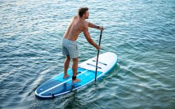 stand up surf shop beginner sup red paddle compact man paddling